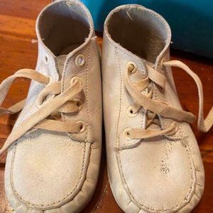 Buster Brown Vintage leather baby booties